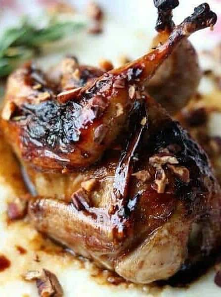 Oven Roasted Quail