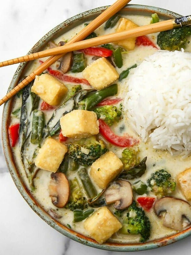 Thai Green Curry with Tofu