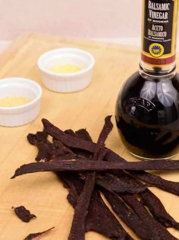 Balsamic Vinegar Deer Jerky