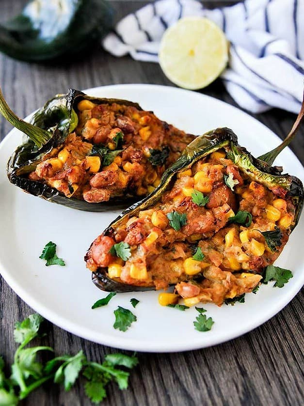 Stuffed Poblano Pepper