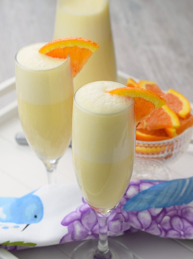 Orange Creamsicle Mimosas