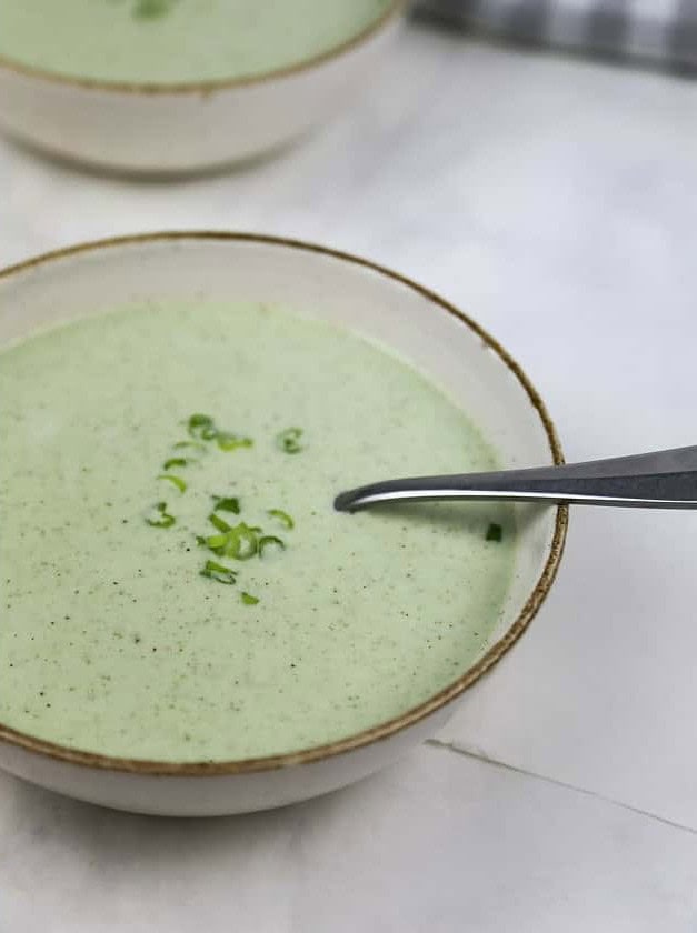 French Cold Cucumber Soup