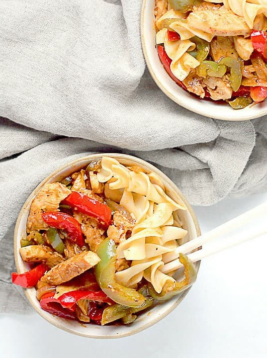 Chicken Pepper Stir Fry