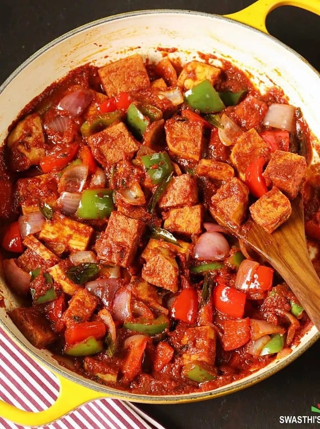 Indian Tofu Kadai