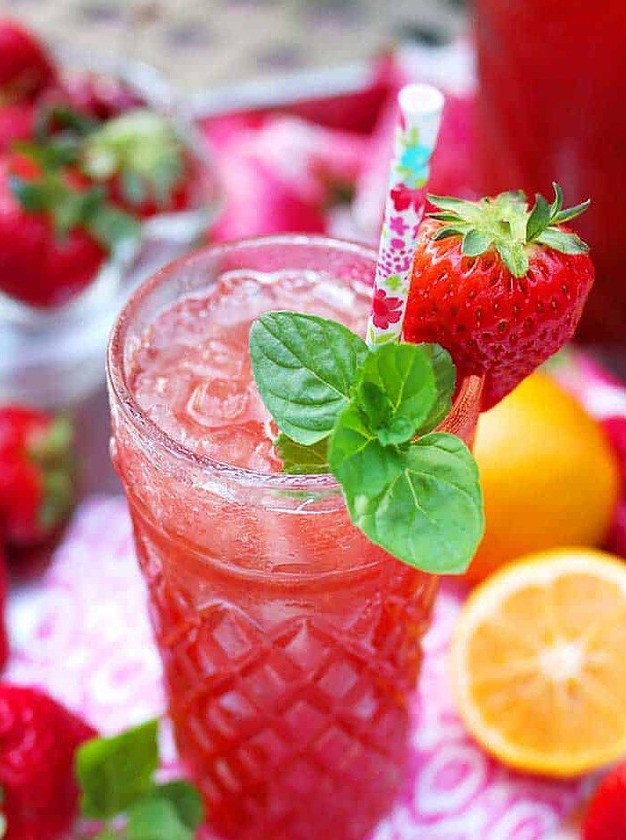 Strawberry Iced Tea