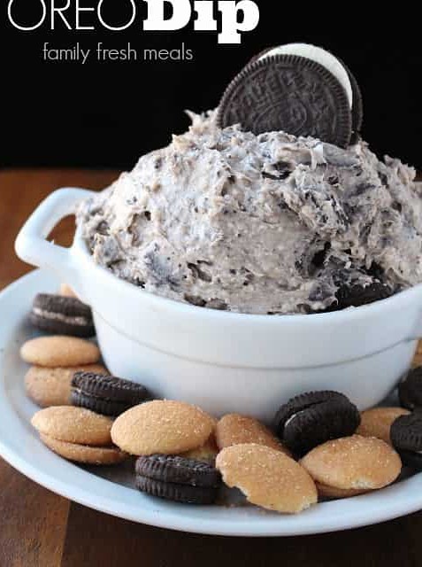 Creamy Oreo Dip Dessert