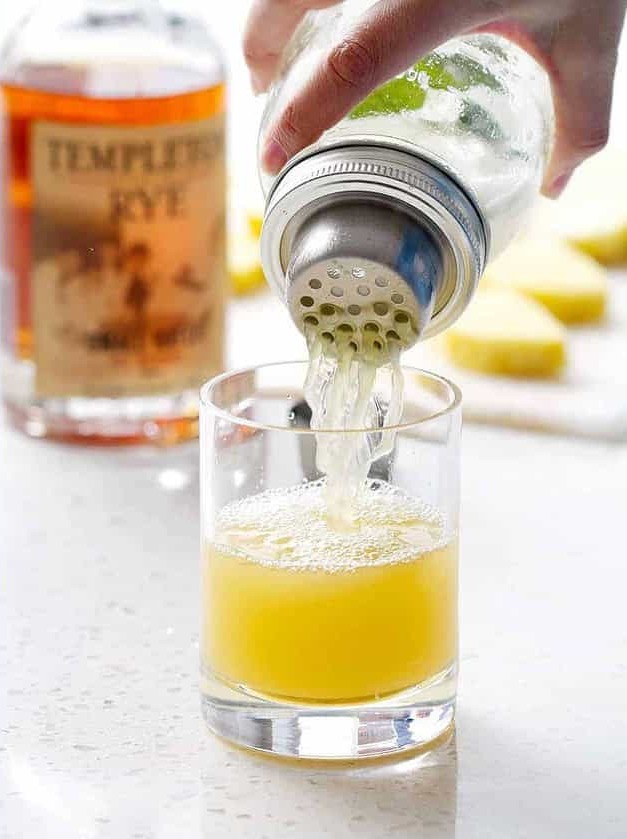 Pineapple Whiskey Punch