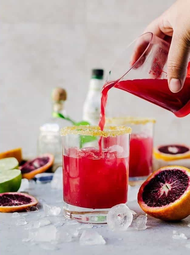 Blood Orange Margaritas