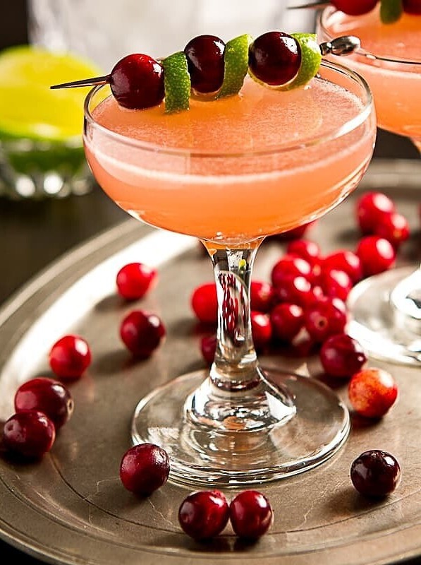 Ruby Red Cosmopolitan Cocktail