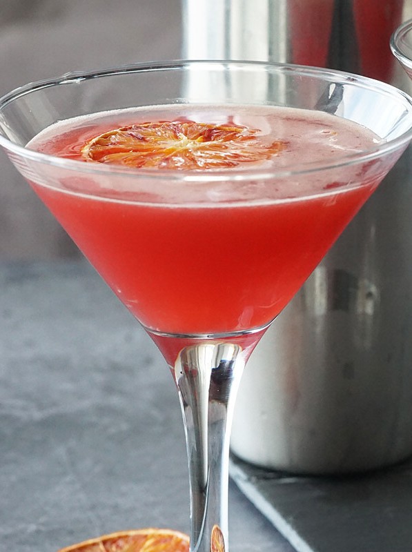 Blood Orange Martini