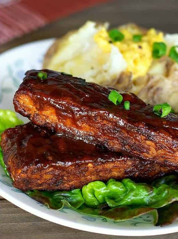 BBQ Tempeh Vegan Ribs