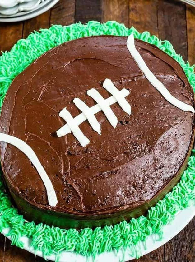 Football Cake Tutorial