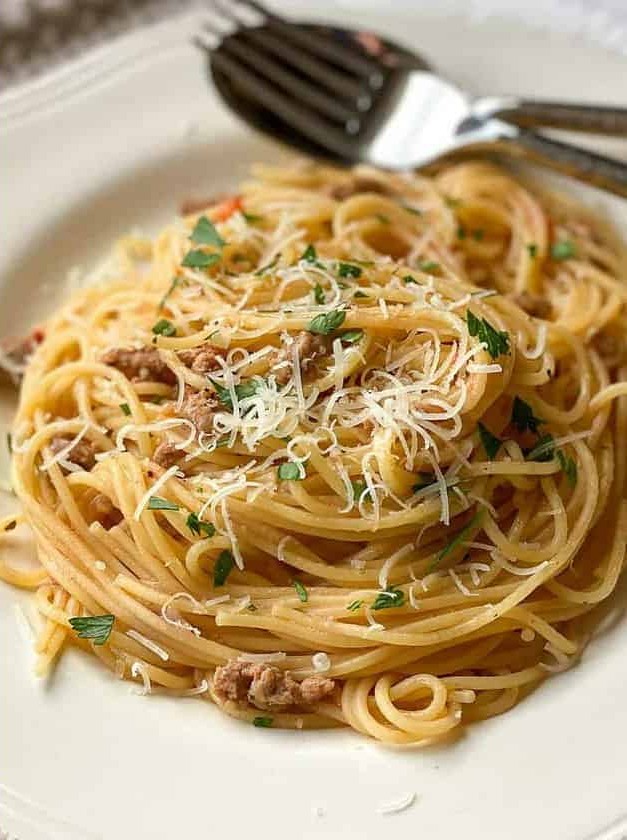 Easy Ground Turkey Pasta