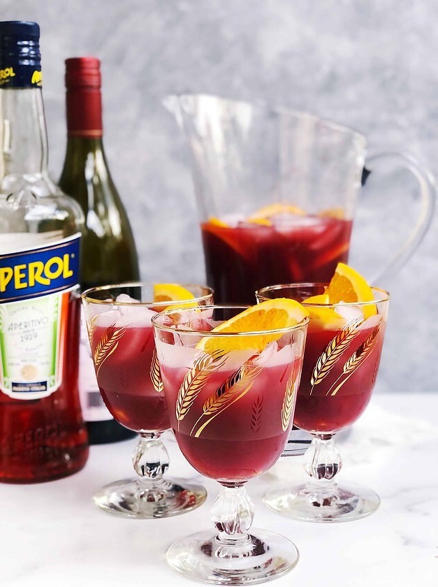 Red Sangria With Aperol