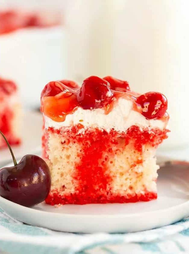 Cherry Poke Cake