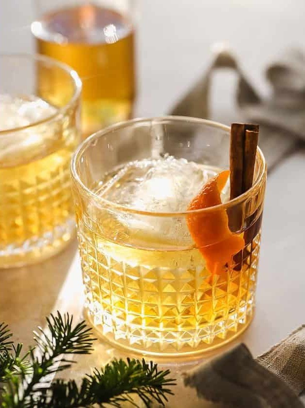 Winter Spiced Old Fashioned