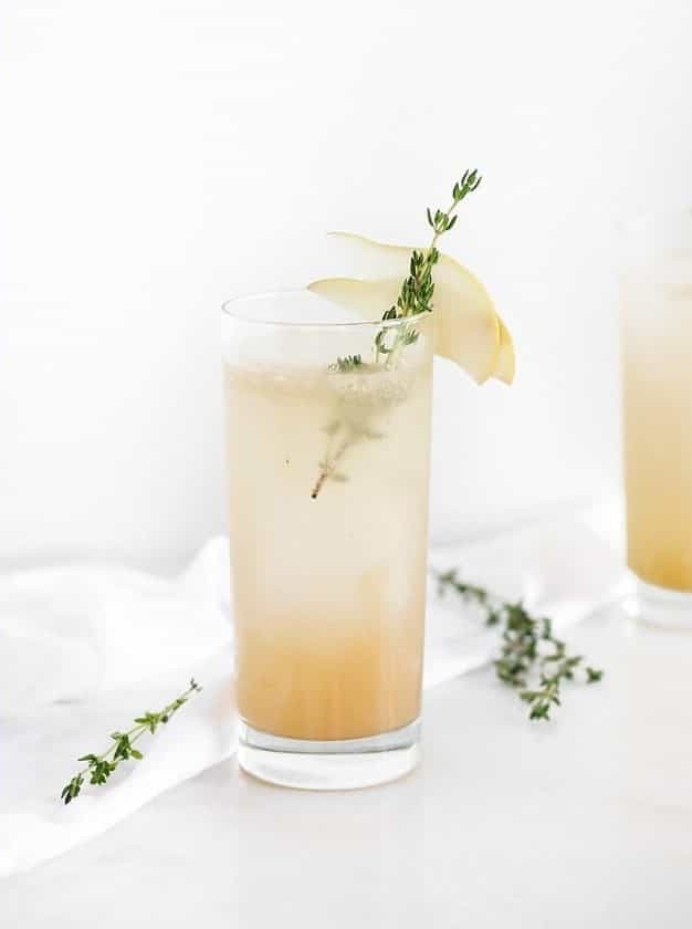 Pear Collins Cocktail