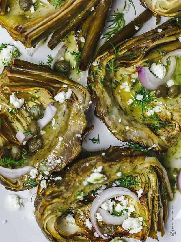 Mediterranean Roasted Artichoke