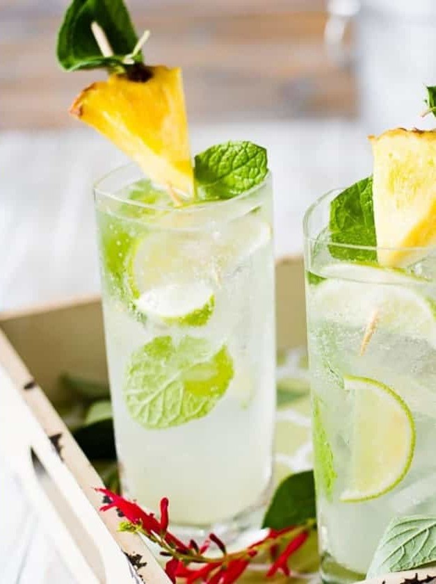 Pineapple Sage Mojito