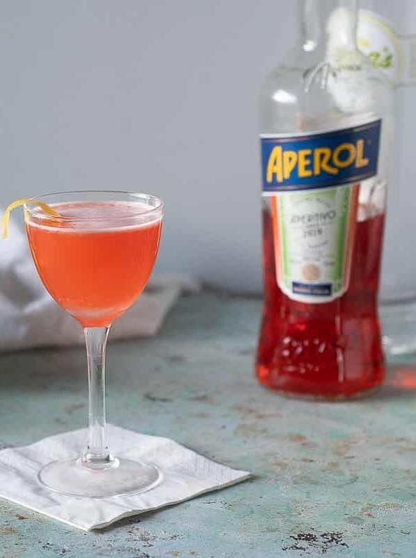 Aperol Sour Cocktail