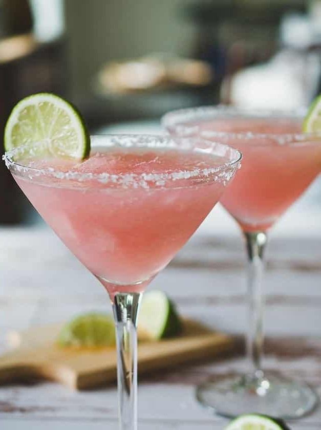 Frozen Pink Cadillac Margaritas