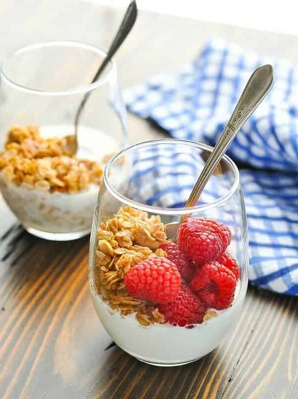 Stovetop Cinnamon Pecan Granola