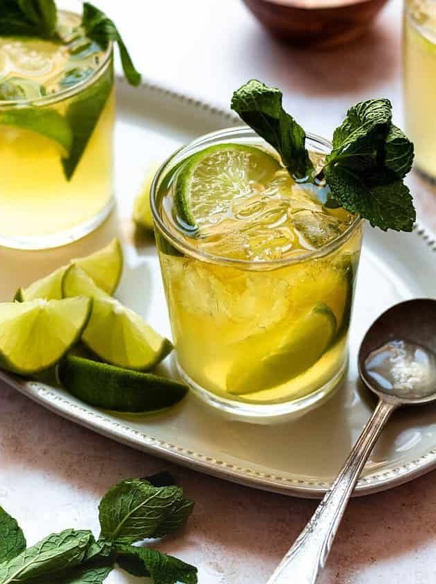 Ginger Whiskey Mojito