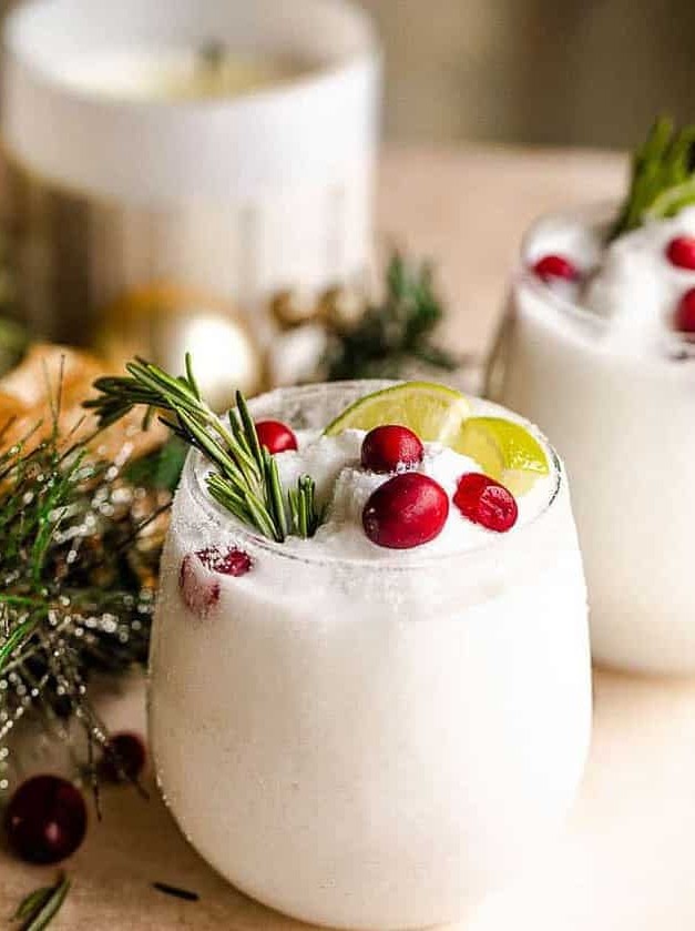 Frozen Christmas Margaritas