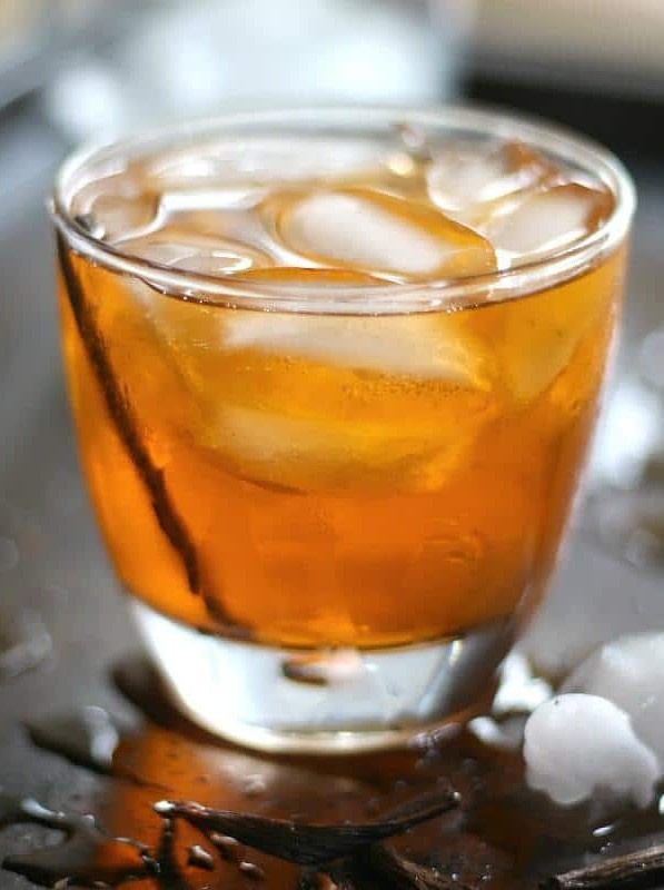 Vanilla Old Fashioned Cocktail