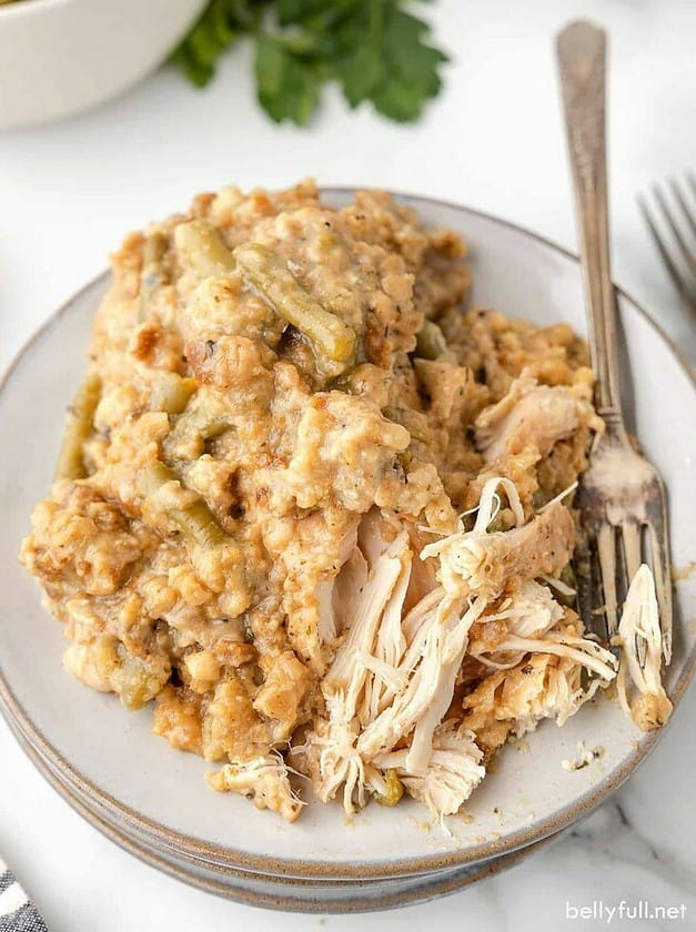 Crockpot Chicken and Stuffing