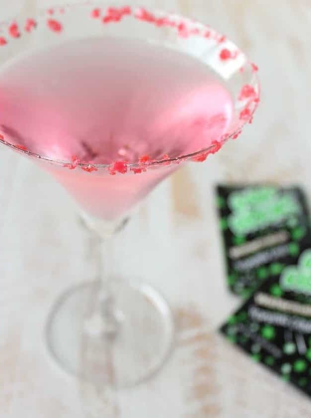 Pop Rocks Watermelon Martini