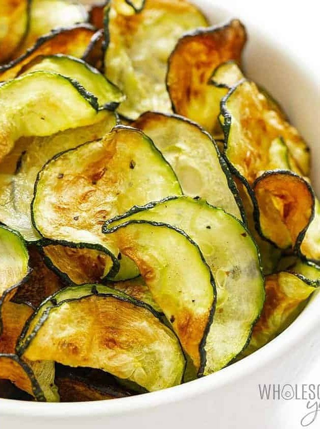 Air Fryer Zucchini Chips