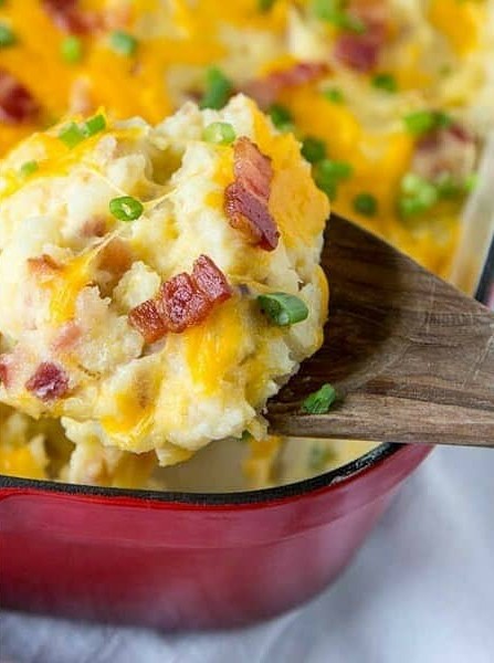 Loaded Twice Baked Potato Casserole