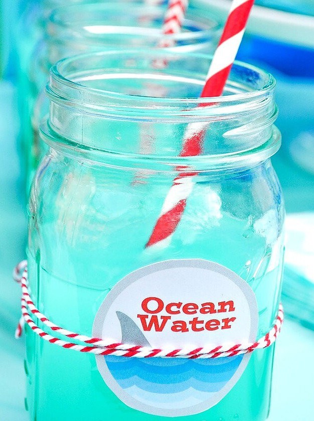 Ocean Water Blue Punch