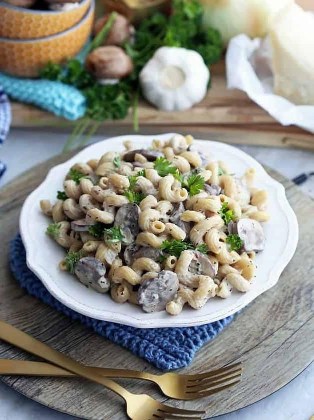 Instant Pot Mushroom Pasta