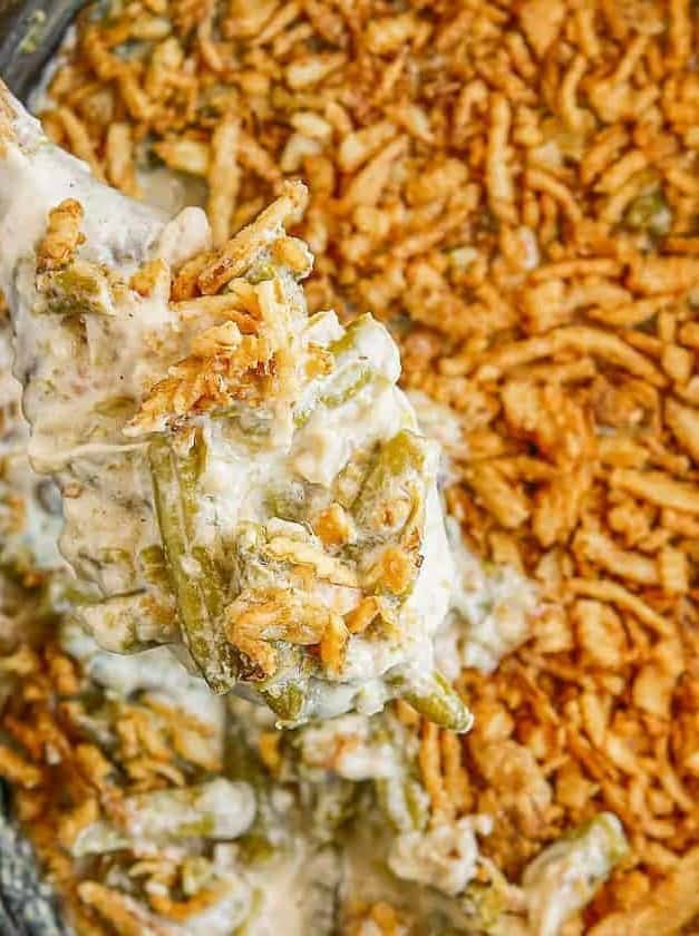 Crockpot Green Bean Casserole