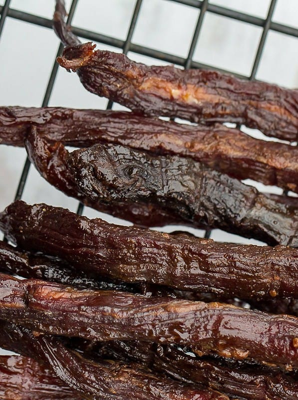 Smoked Teriyaki Beef Jerky Sticks