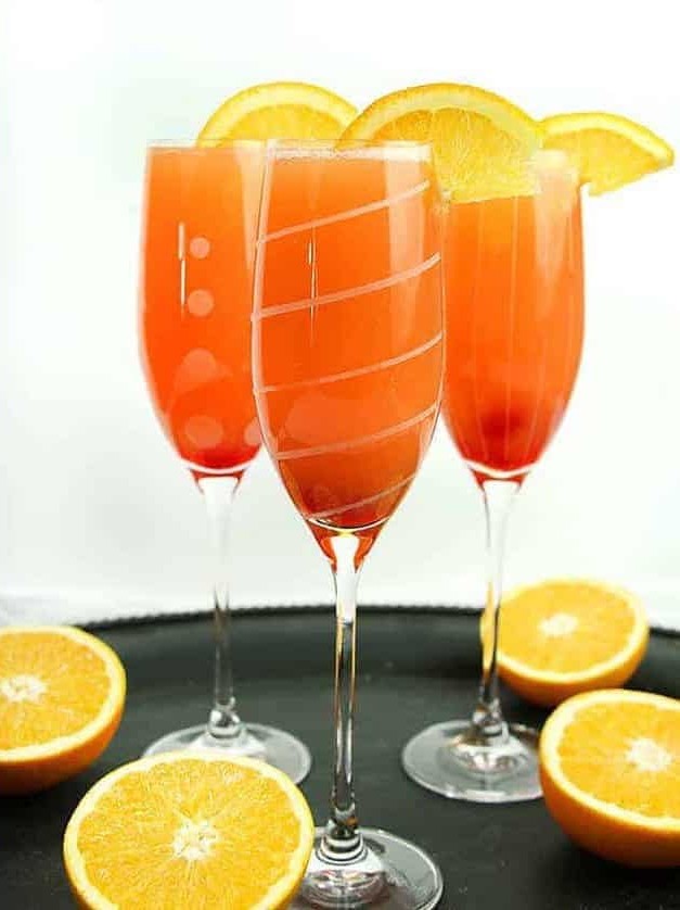 Holiday Mimosa Punch