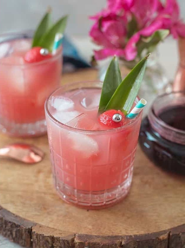 Watermelon Hibiscus Margarita