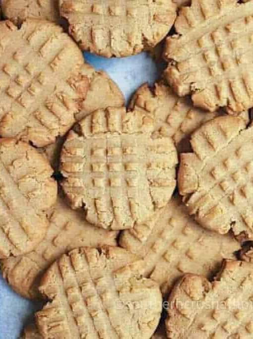 Homemade Peanut Butter Cookies