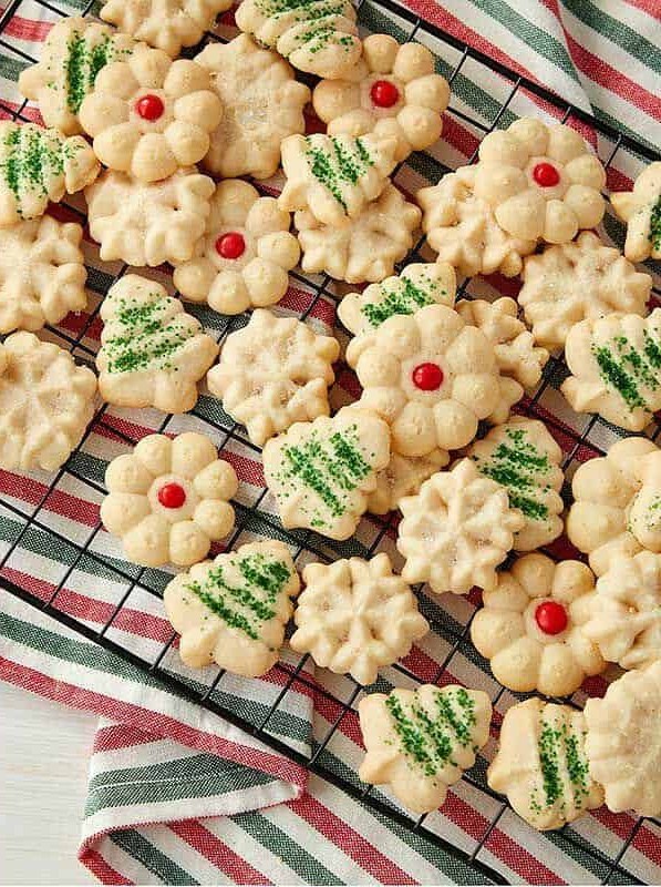 Classic Buttery Spritz Cookies