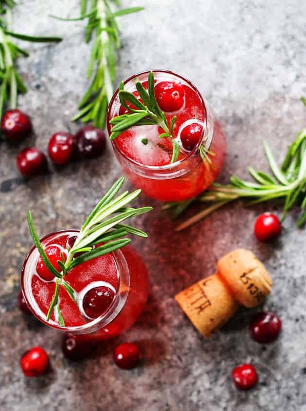 Cranberry Bellini