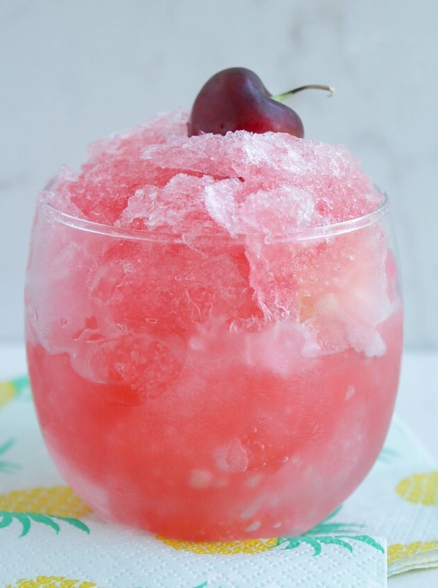 Cherry Prosecco Slushie