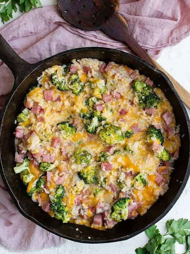 Ham and Rice Casserole