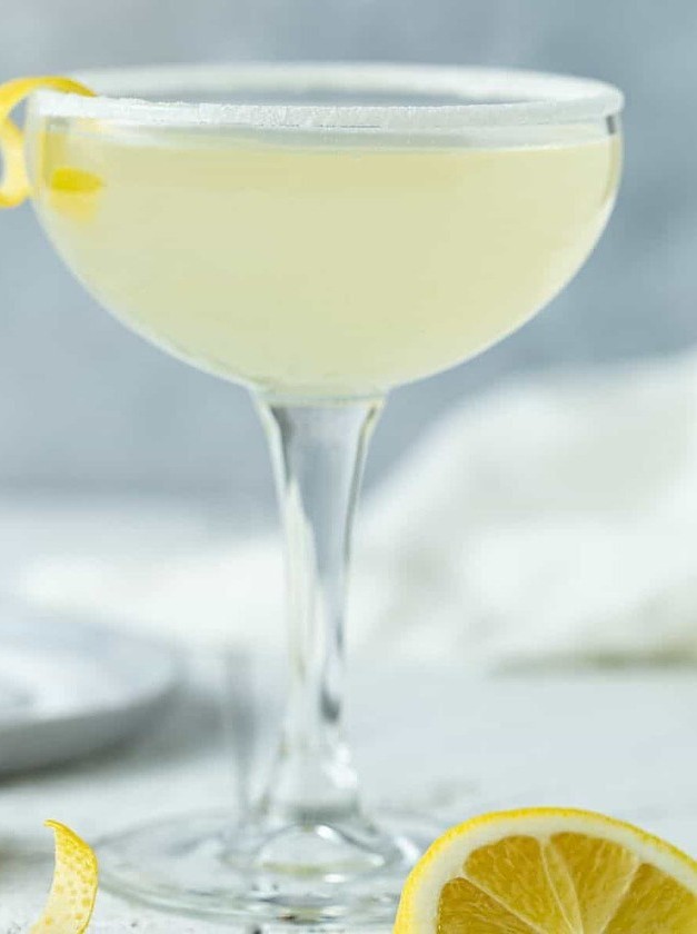 Elderflower Lemon Drop Martini