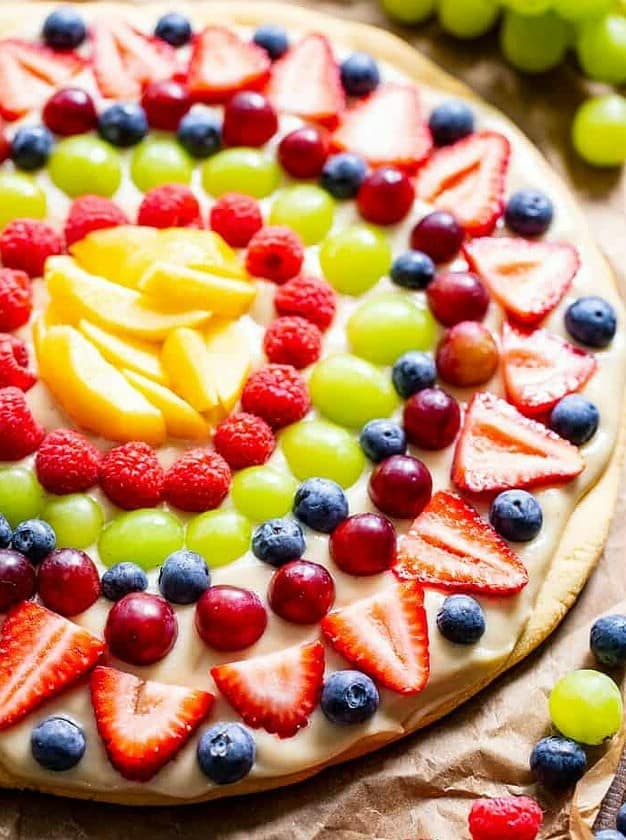 Paleo Fruit Pizza