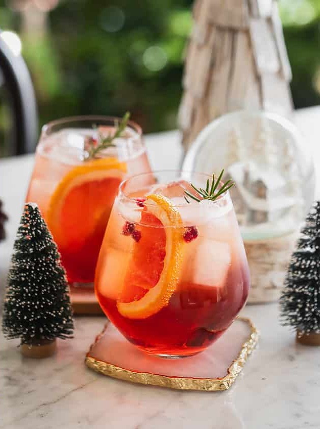 Winter Aperol Spritz