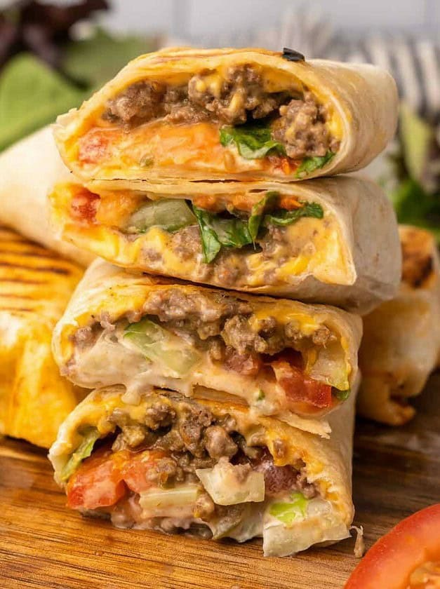 Cheeseburger Wrap