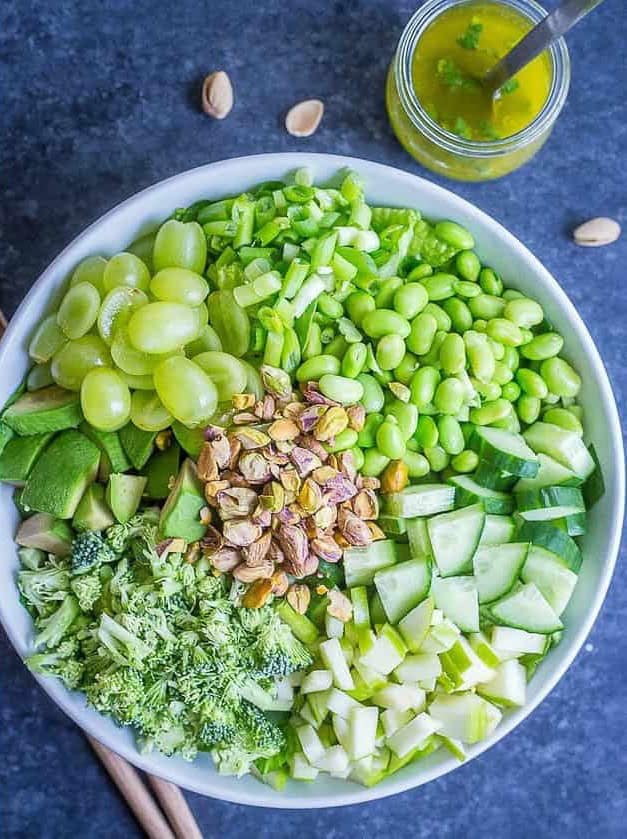 The Greenest Chopped Salad