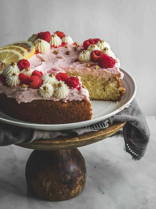 Lemon Raspberry Cake